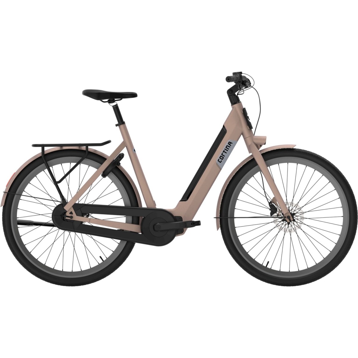 Cortina Fiets E-Nite Roze Dames 2025