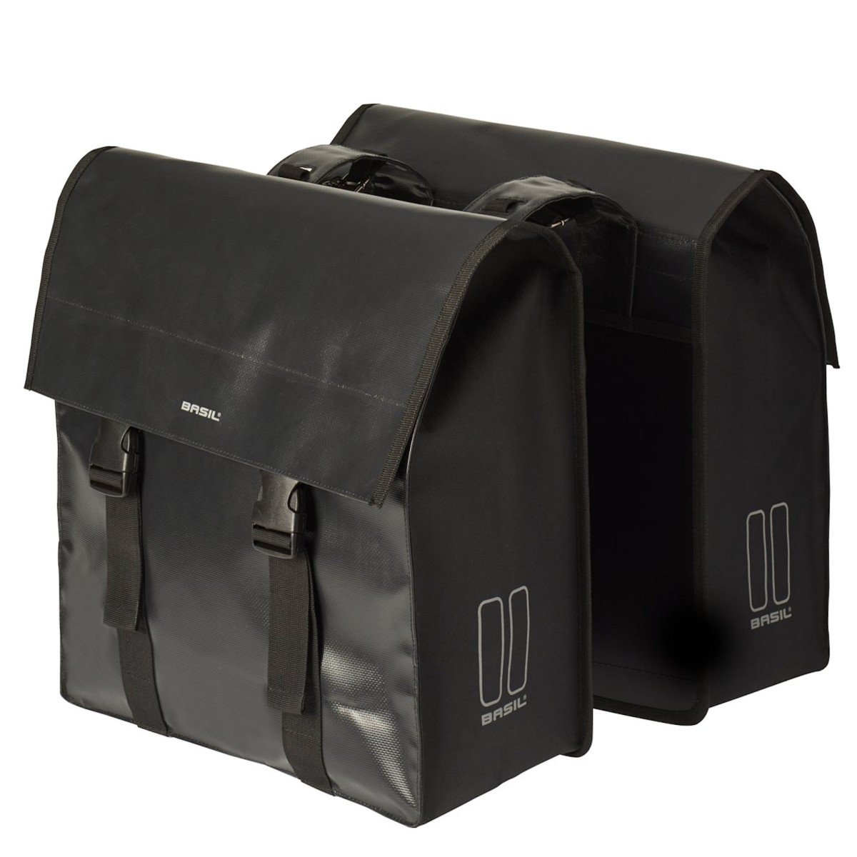 Basil Urban Load 48-53L Dubbel Achter Black - Afbeelding 3
