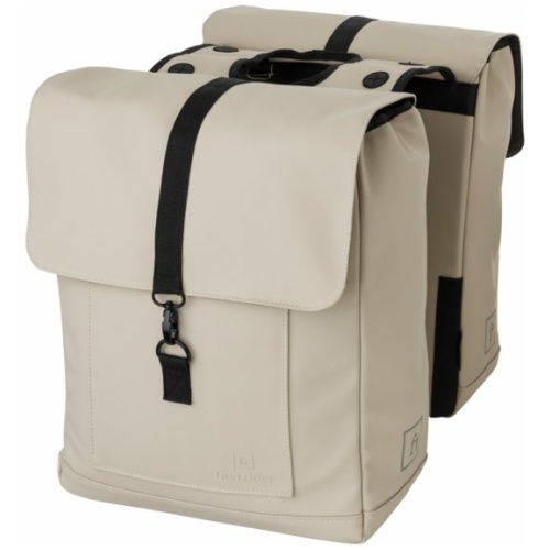 Fastrider Fr jaxx ii dubbele fietstas trend taupe Grijs
