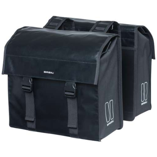 Basil Urban Load 48-53L Dubbel Achter Black
