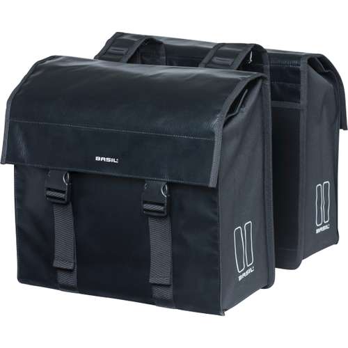 Basil Urban Load 48-53L Dubbel Achter Black