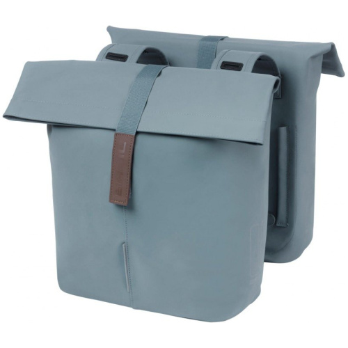 Basil Tas City 28-32L Dubbel Achter Graphite Blue