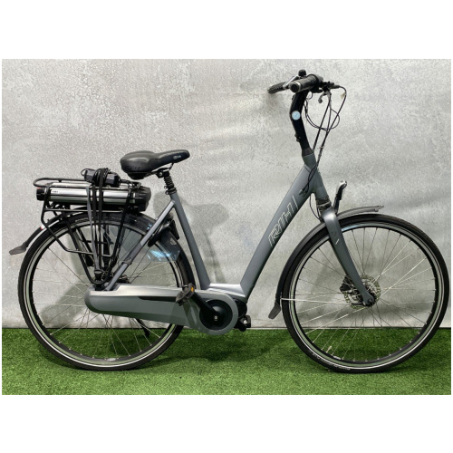 Rih X-Omega 3 (incl. 500Wh accu) (7) Mat Zilverblauw Dames 2021