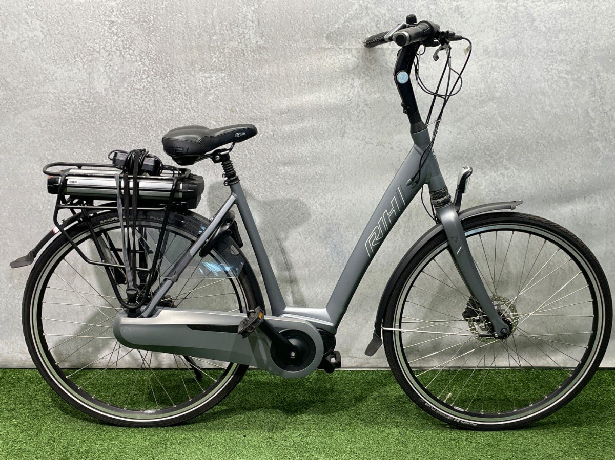 Rih X-Omega 3 (incl. 500Wh accu) (7) Mat Zilverblauw Dames 2021