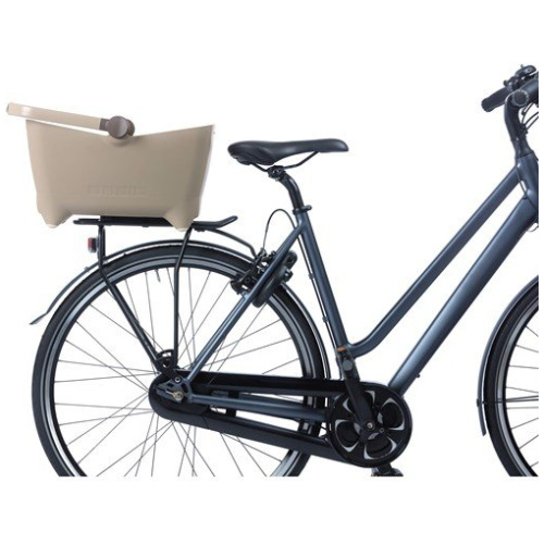 Basil Mand Dieren Buddy MIK 32L Achterdrager Biscotti Brown