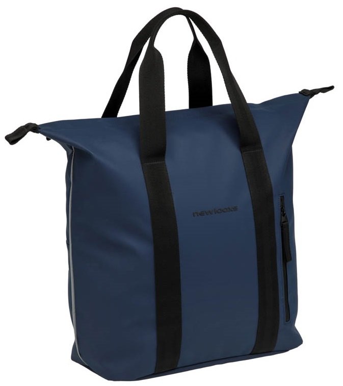 New Looxs Tas Odense Kota Shopper 24L Enkel Achter Donkerblauw Dark Blue - Afbeelding 3