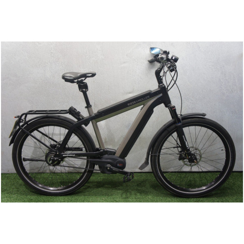 Riese & Muller Super Charger HS Urban Silver Metalic Heren 2018