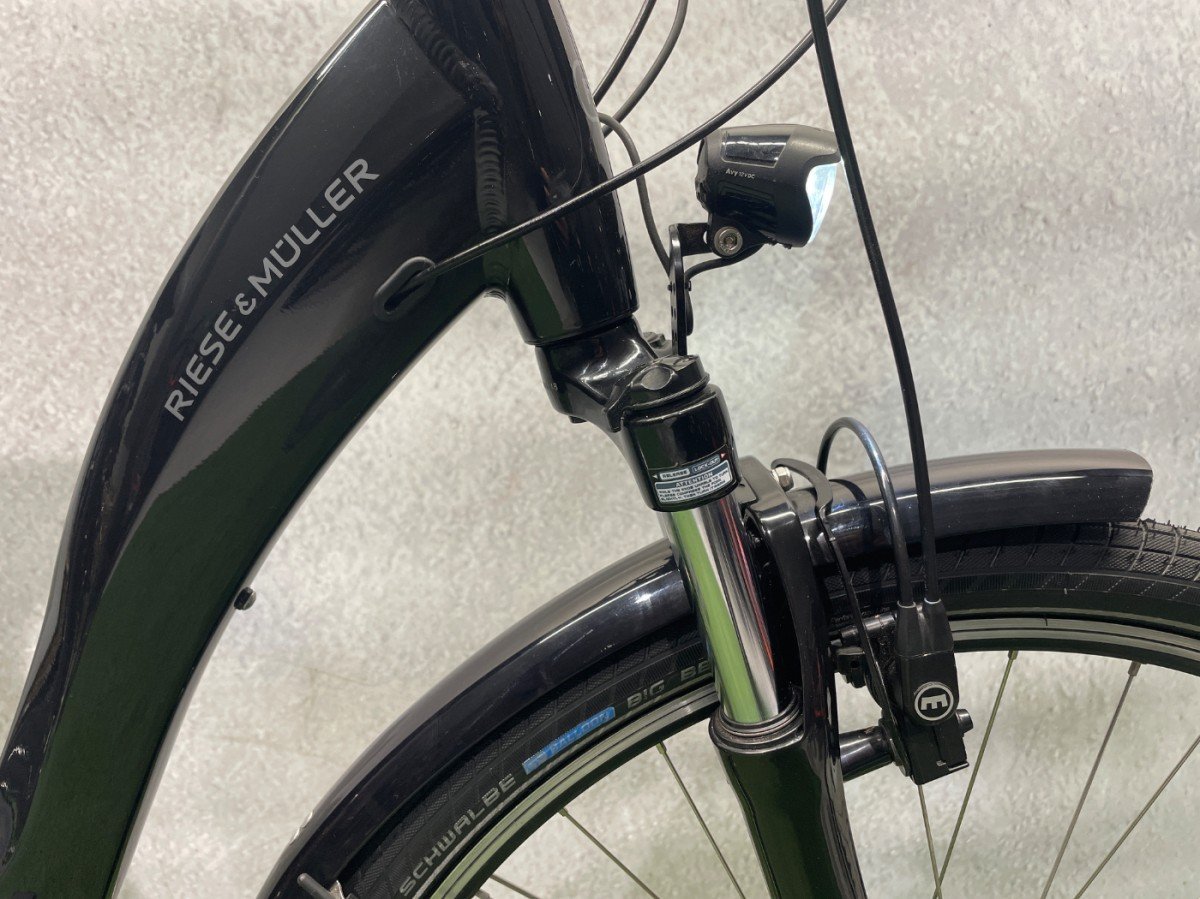Riese & Muller Swing 500Wh. (Totaal 3900km!) Zwart Glans Dames 2020 - Afbeelding 3