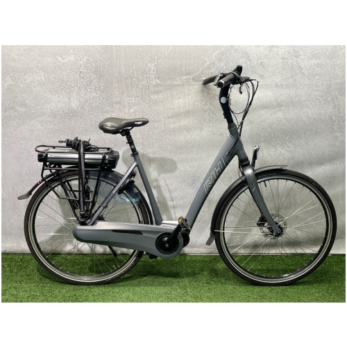 Rih X-Omega 3 (incl. 500Wh accu) (6) Mat Zilverblauw Dames 2022