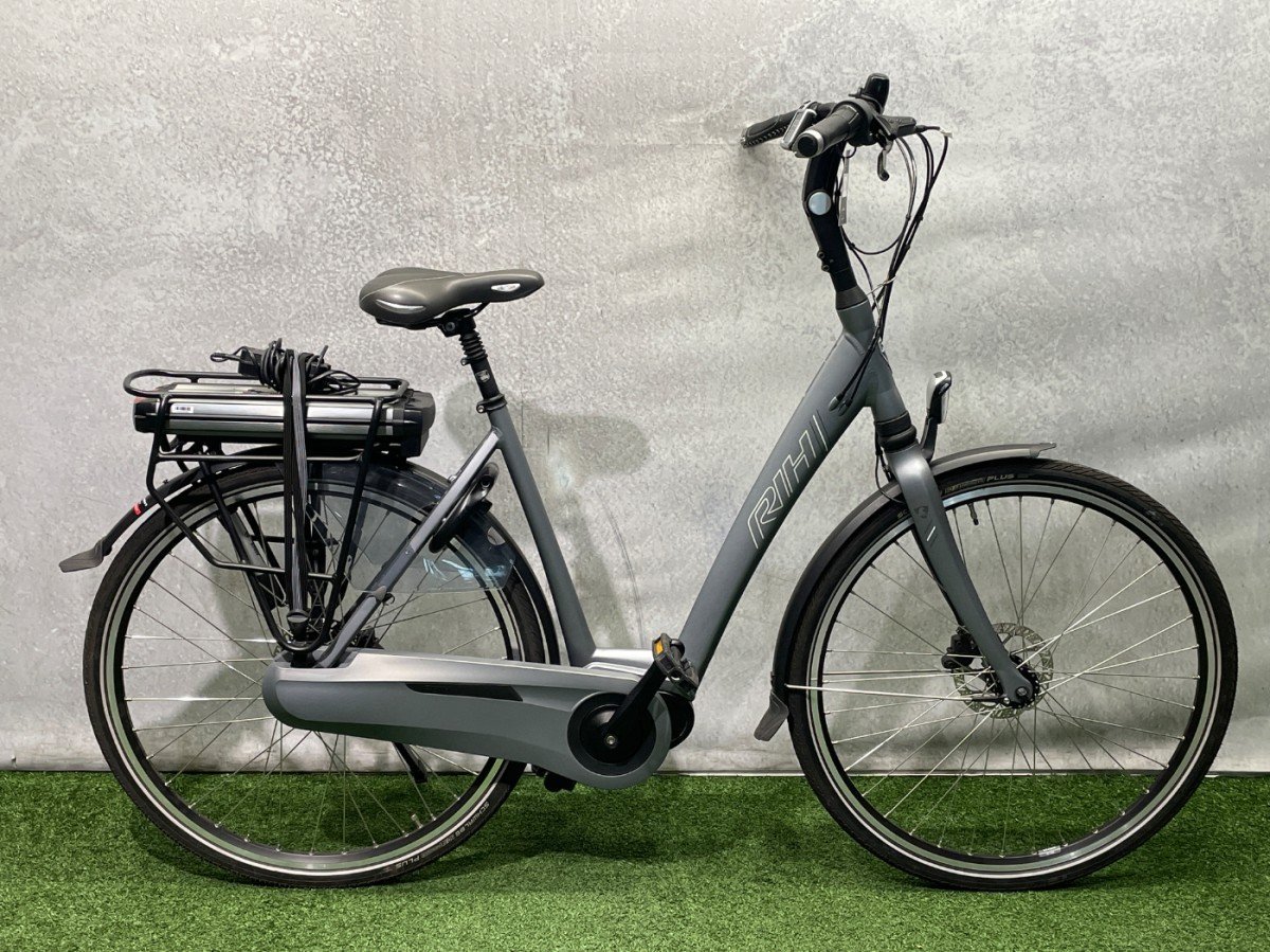 Rih X-Omega 3 (incl. 500Wh accu) (6) Mat Zilverblauw Dames 2022