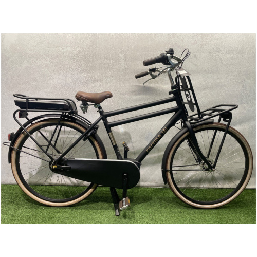 Cortina E-U4 Transport Bosch 400Wh Jet Black Matt Heren 2021