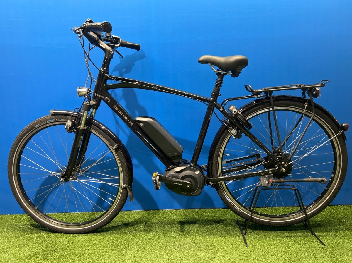 Riese & Muller Cruiser Mixte Urban Zwart Heren 2018 - Afbeelding 3