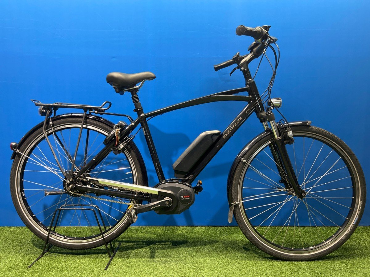 Riese & Muller Cruiser Mixte Urban Zwart Heren 2018