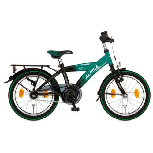 Alpina Yabber 16 inch Jungle Green - Jet Black Jongens 2025