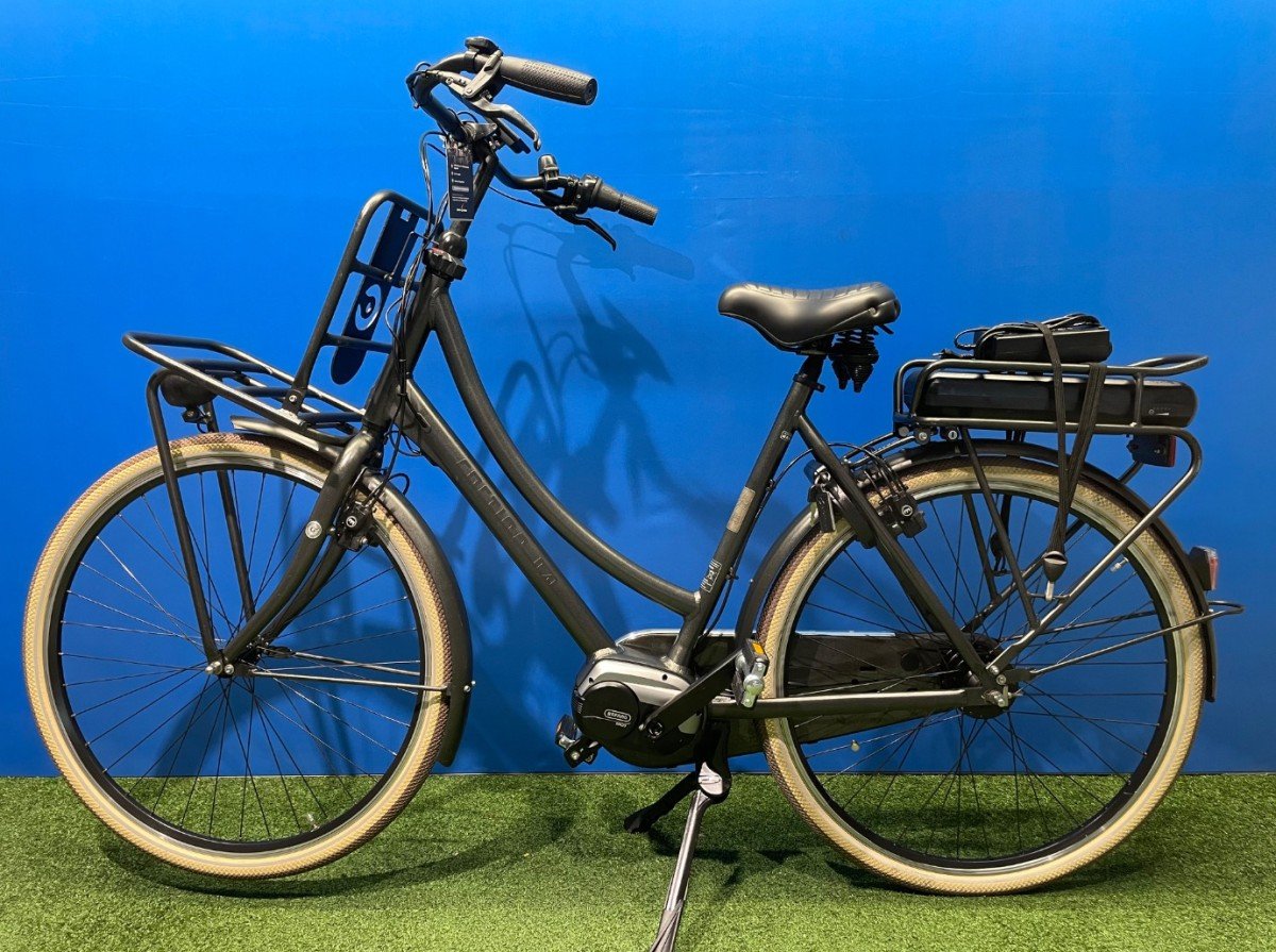 Cortina E-U4 Transport (750 wh accu nieuw) Zwart Dames 2020 - Afbeelding 3