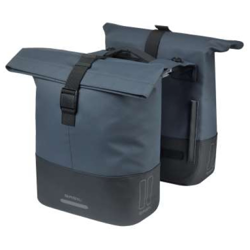 Basil Tas Cove MIK 28-32L Dubbel Achter Marine Blauw/Zwart Schwarz / Navy