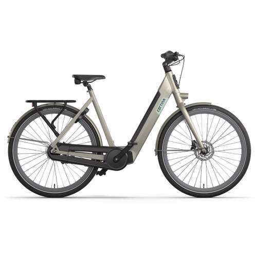 Cortina Fiets E-Nite D50 Grijs 2024