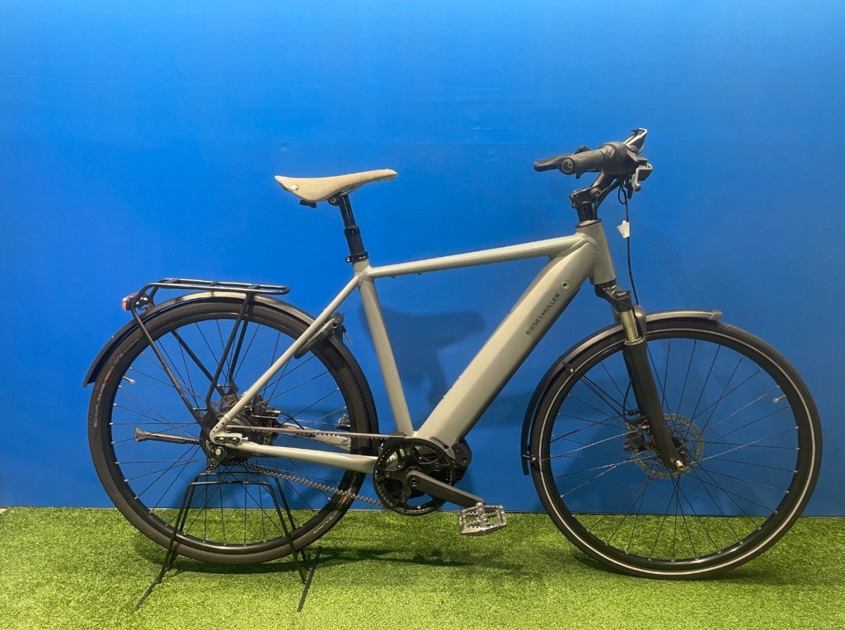 Riese & Muller Roadster Vario / SmartphoneHub / drager a / slot / Grey Matt Heren 2022