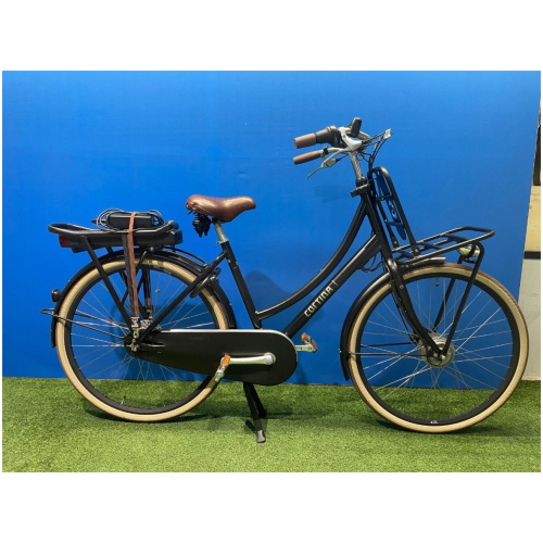 Cortina E-U4 Transport * NIEUWE ACCU 500Wh Jet Black Dames 2020