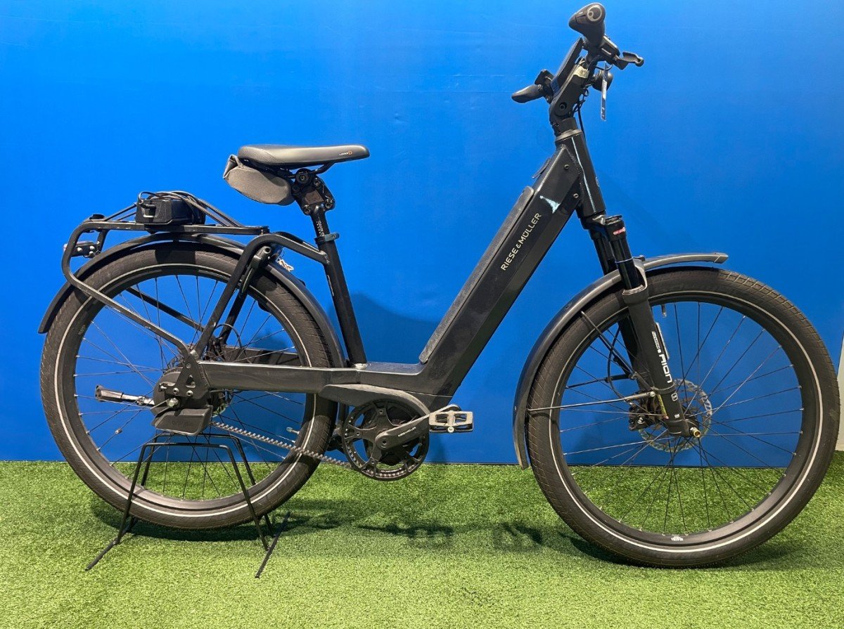 Riese & Muller Nevo GT Automatic NYON 625Wh Lunar Grey Metallic Dames 2022