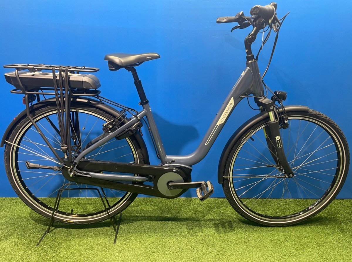 Victoria E-Trekking 5.5 gereviseerde 500wh accu Blauw Dames 2022