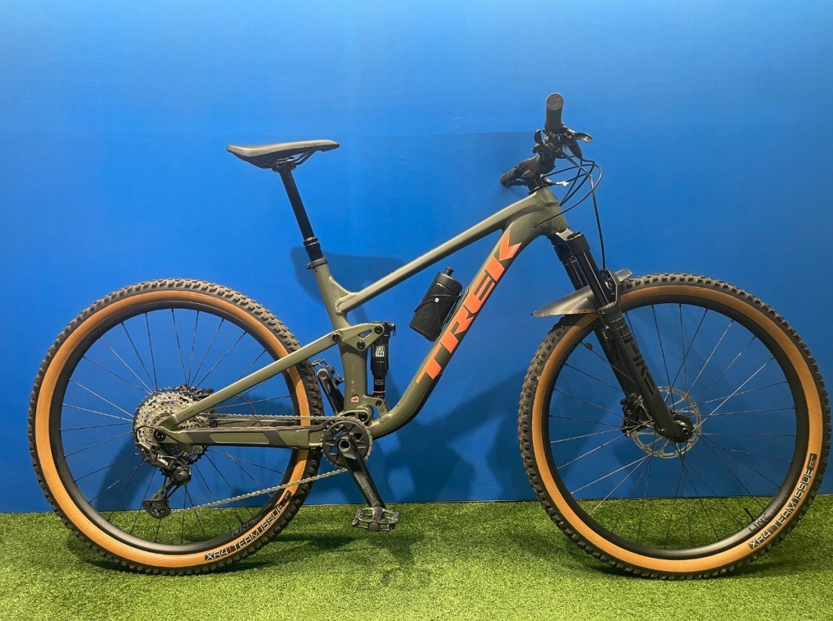 Trek Top Fuel 8 Olijfgroen Heren 2023