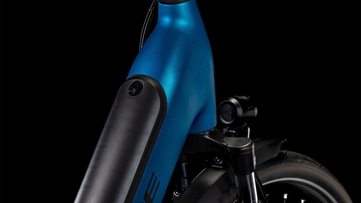 Cube SUPREME HYBRID DELUXE ONE 625 Electricblue/black Lageinstap 2025 - Afbeelding 3