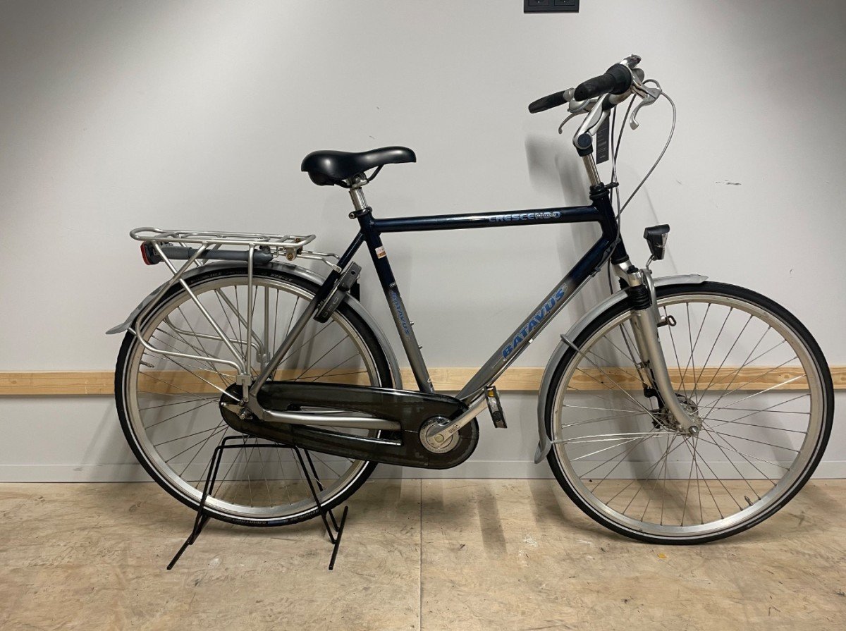 Batavus crescendo (technisch in orde) Blauw Heren