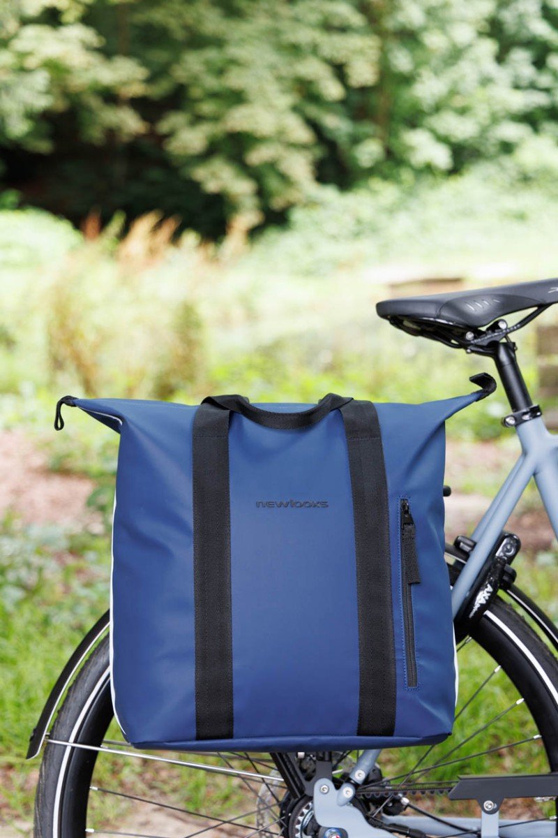 New Looxs Tas Odense Kota Shopper 24L Enkel Achter Donkerblauw Dark Blue - Afbeelding 4