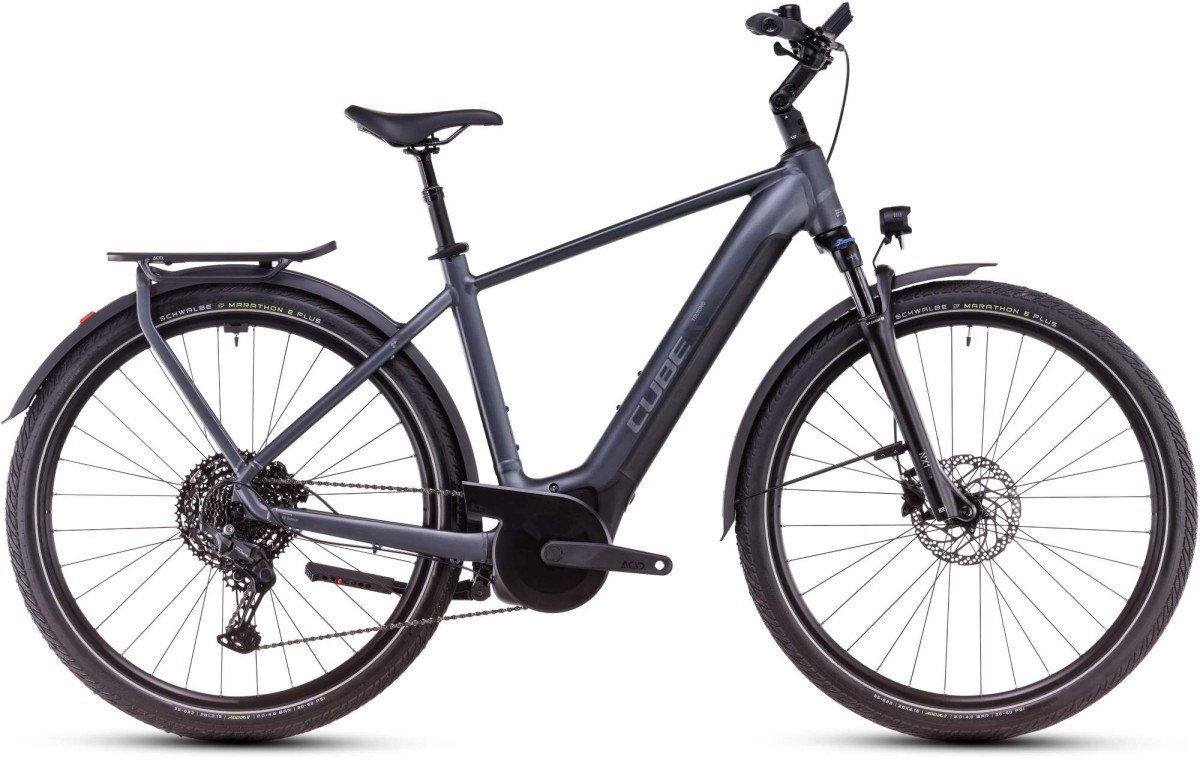 Cube TOURING HYBRID PRO 625 Metallicgrey/chrome Heren 2025 - Afbeelding 3