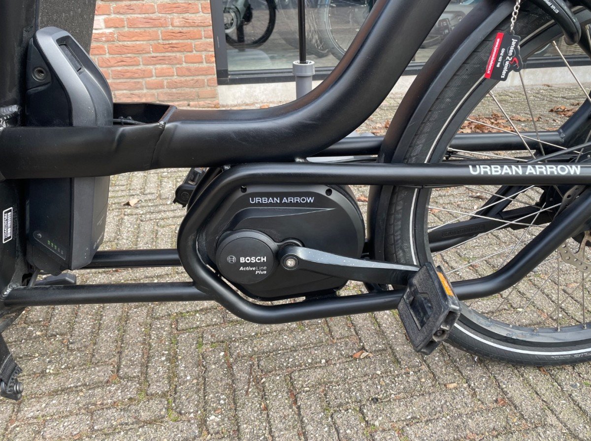 Urban Arrow Family Bosch active plus 400Wh Zwart Dames 2022 - Afbeelding 7