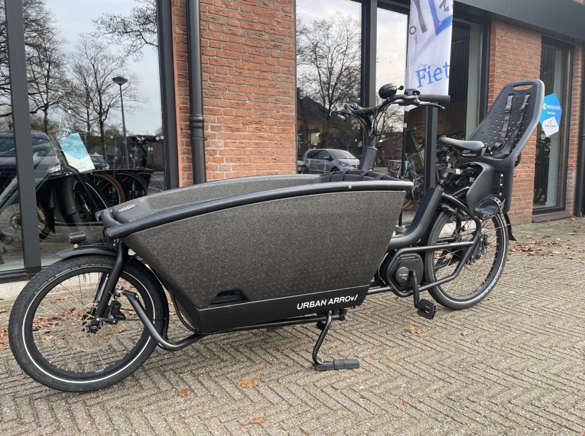 Urban Arrow Family Bosch active plus 400Wh Zwart Dames 2022 - Afbeelding 11