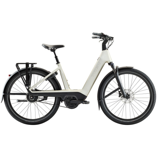 Trek Charter+ 4 Enviolo riem 540 Lowstep LUNAR SILVER Dames 2026