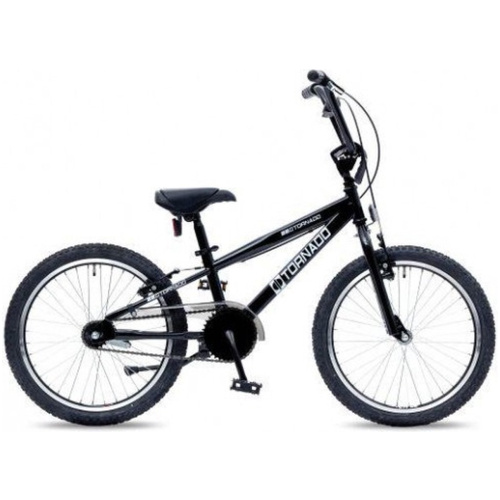 Bike Fun Tornado Cross 16 inch | BMX Matt Black Jongens 2024