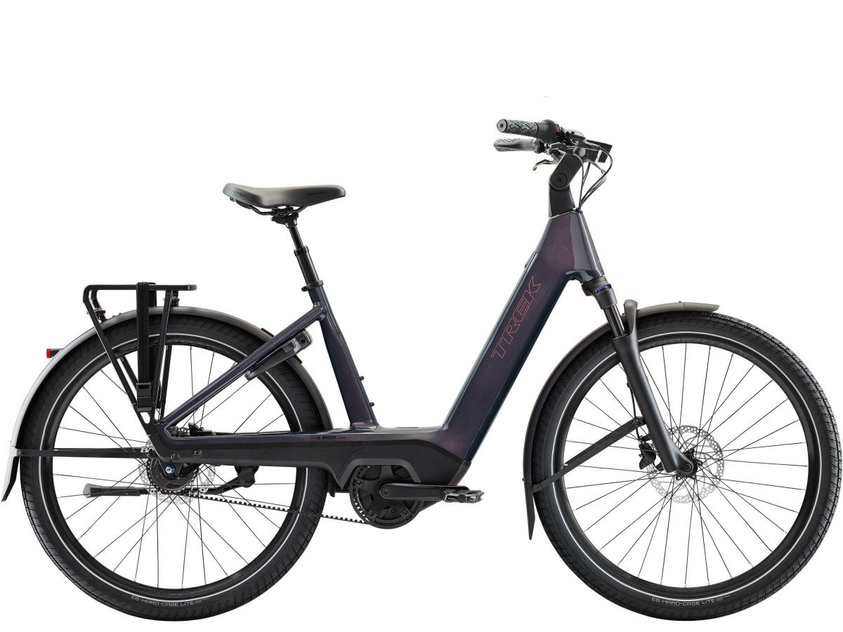Trek Charter+ 4 Nexus 5 riem 540 Wh Lowstep staat in H COVELLITE BLUE 2026