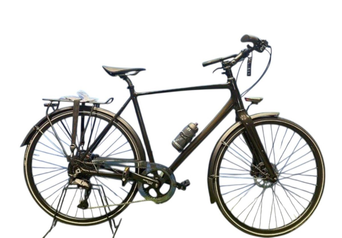 Jan Janssen Venture CUES 1x10 Metal Meteor Black Gloss Heren 2025