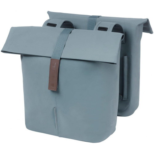 Basil Tas City 28-32L Dubbel Achter Graphite Blue