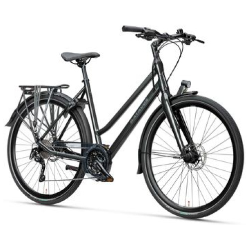 Batavus Dinsdag Sport-30 Zwart Glans Dames 2025