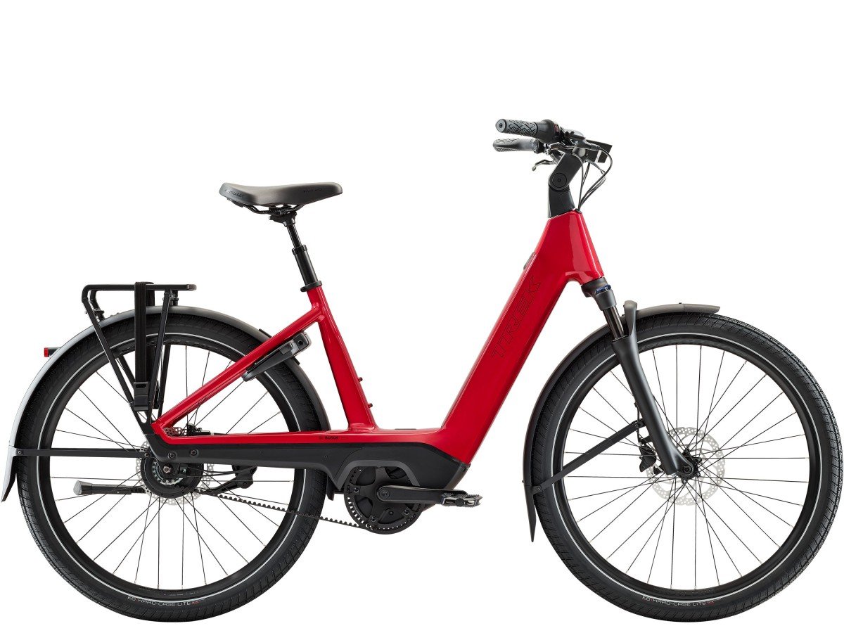 Trek Charter+ 4 Enviolo riem 540 Lowstep FURY RED DAMES 2026