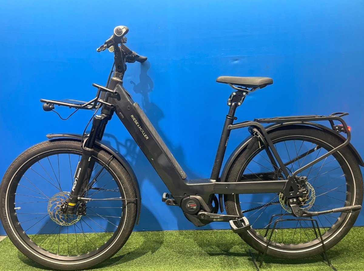 Riese & Muller Nevo 3 GT Vario (625Wh / Kiox) Lunar Grey Metallic Dames 2023 - Afbeelding 3