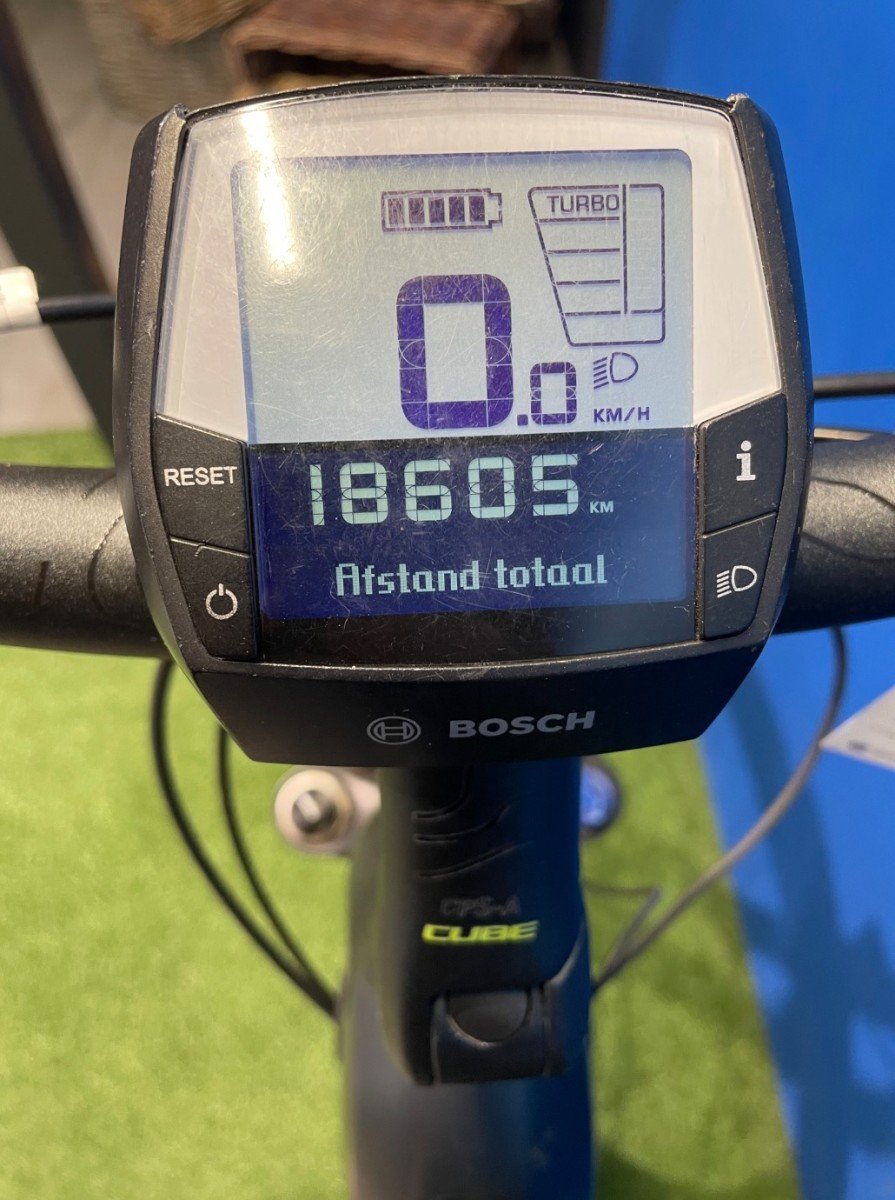 Cube Touring Performance L. 500Wh Grijs Dames 2021 - Afbeelding 4