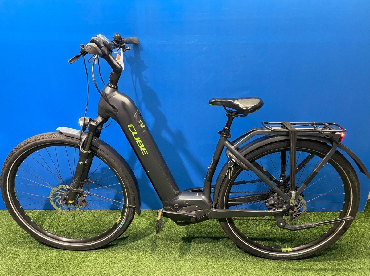 Cube Touring Performance L. 500Wh Grijs Dames 2021 - Afbeelding 3
