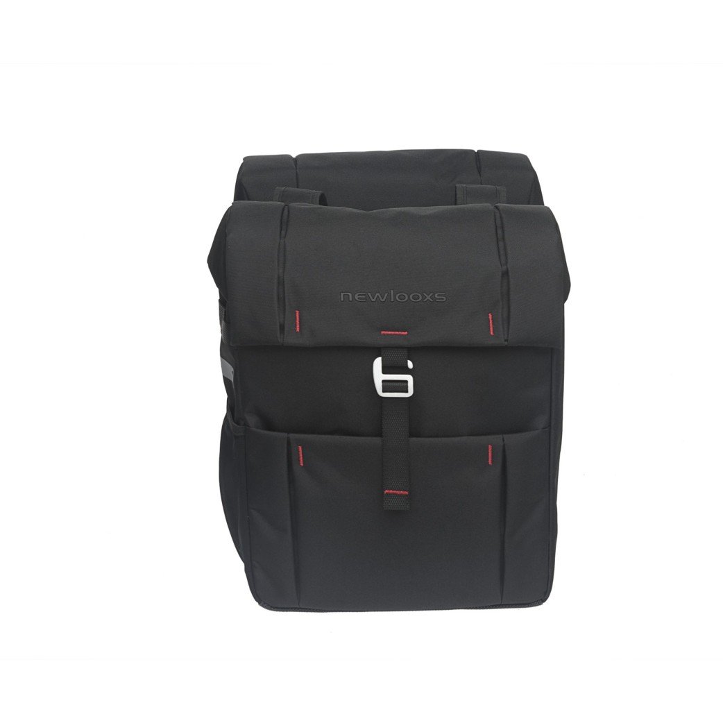 New Looxs Tas Vigo 37L Dubbel Achter Black - Afbeelding 2
