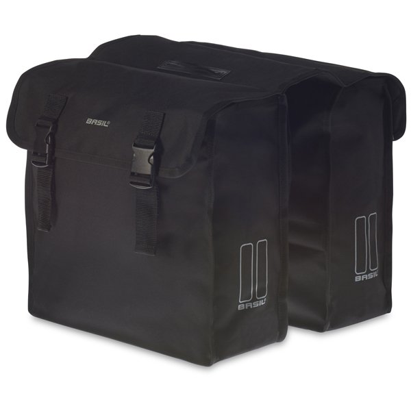 Basil Tas Mara XL 35L Dubbel Achter Black