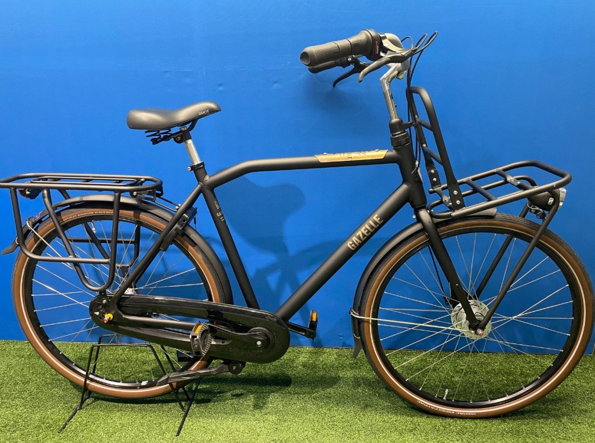 Gazelle Heavy Duty Black Heren 2022