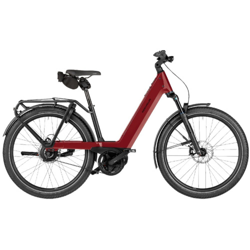 Riese & Muller Nevo5 vario Perf CX 800Wh Kiox 500 Comfort kit Ruby Red Dames 2026