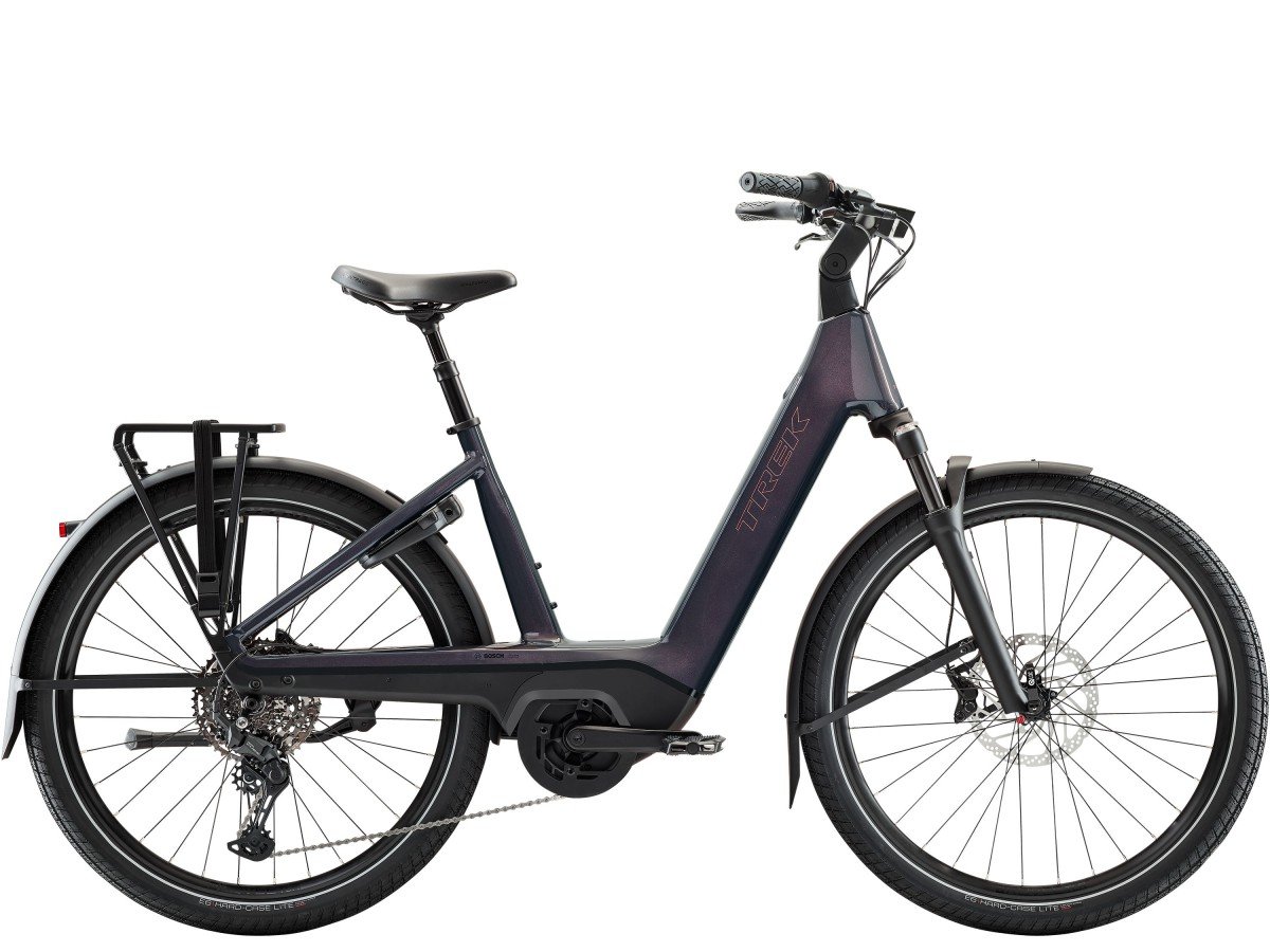 Trek Charter+ 5 R10 540 Wh Lowstep COVELLITE BLUE Dames 2026 - Afbeelding 3