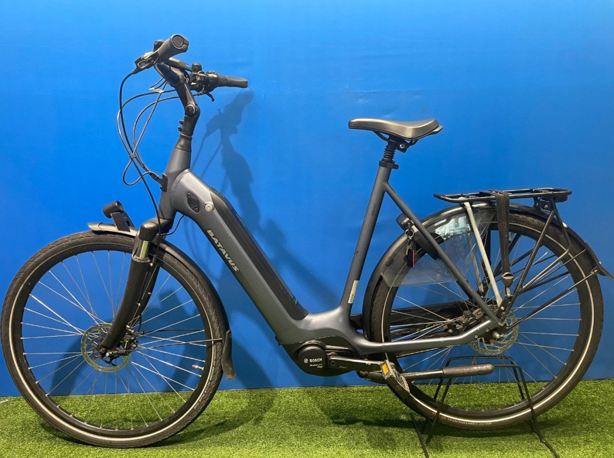Batavus Finez E-go Power Jeansblauw Mat Dames 2020 - Afbeelding 3