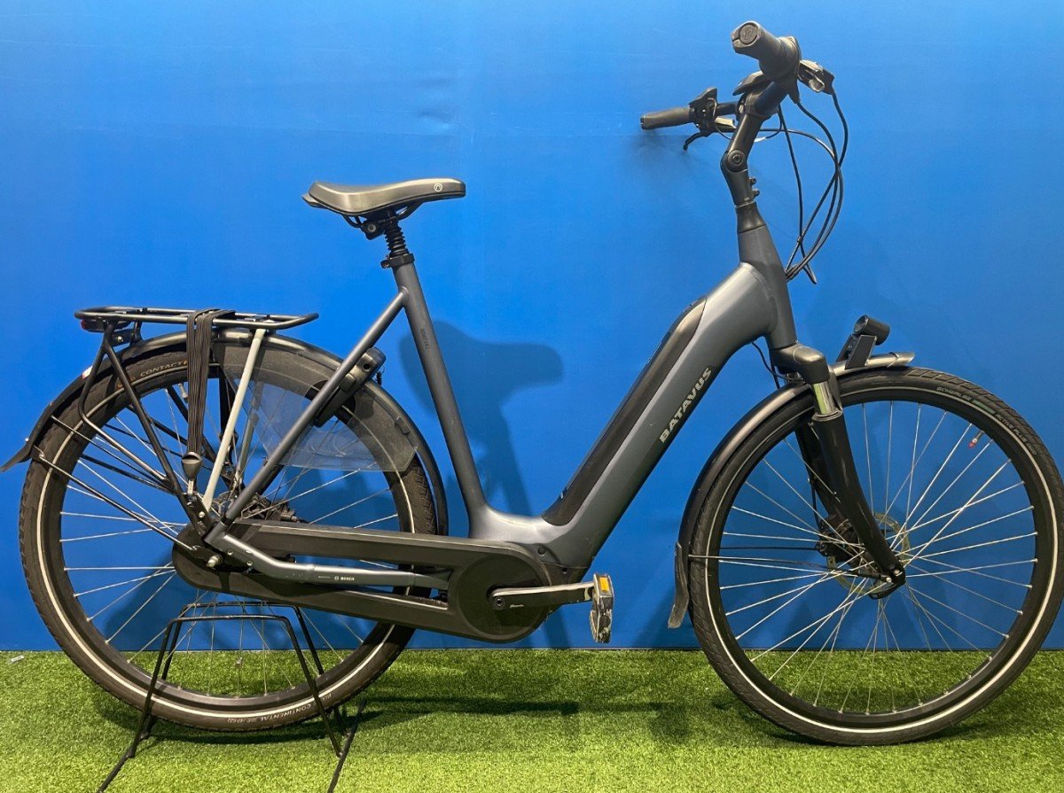 Batavus Finez E-go Power Jeansblauw Mat Dames 2020