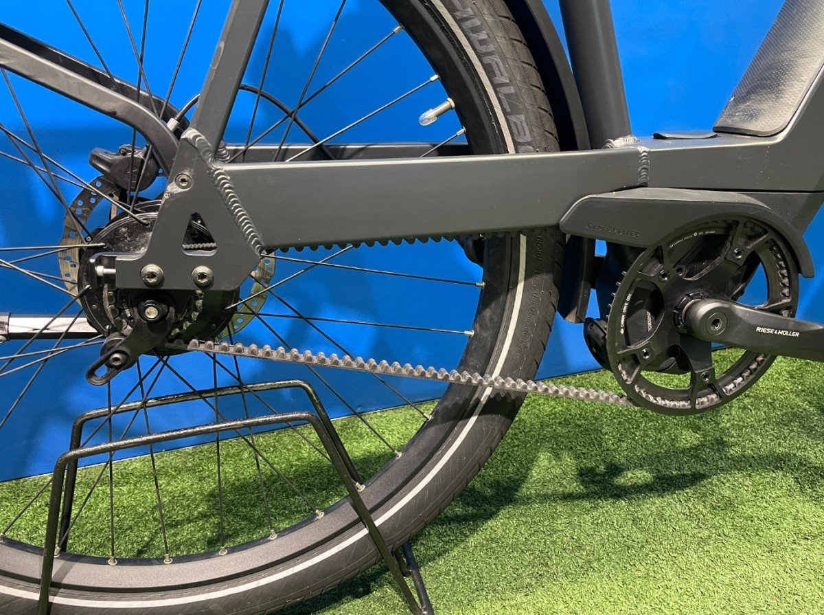 Riese & Muller Nevo4 GT Rohloff HS 750W Kiox High Speed (UITEGLEE Dark Grey Matt Dames 2024 - Afbeelding 9